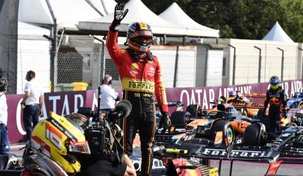 F1: Sainz beats Verstappen for Italian GP pole