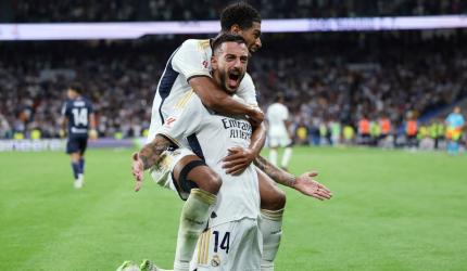 European soccer: Real Madrid rally; Big win for Roma