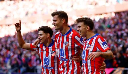 Soccer PIX: Atletico continue winning run