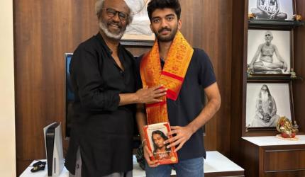 Gukesh Meets Rajinikanth