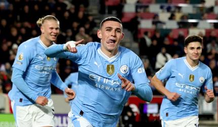 EPL: Foden's hat-trick secures win vs Brentford