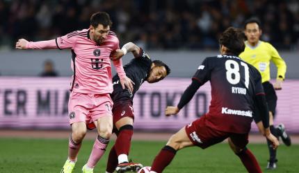 After Hong Kong no-show, Messi plays in Tokyo
