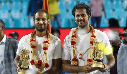 Ramkumar-Saketh win doubles; Nagal loses in semis