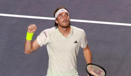 Tsitsipas to donate $1000 for every ace at...