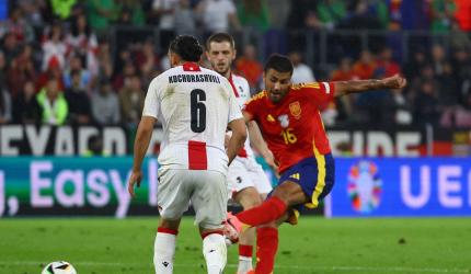 Euro PIX: Spain survive Georgia scare to reach last 8