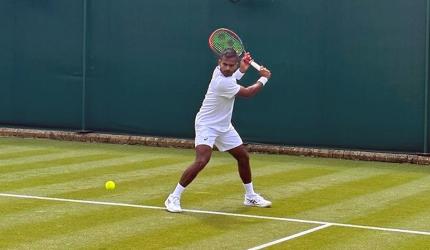 Sumit Nagal beaten in first round at Wimbledon