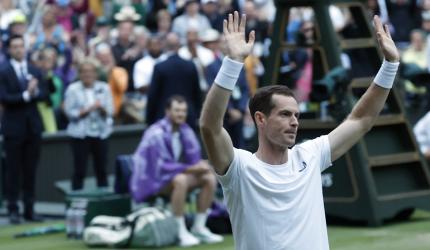 Murray denied final Wimbledon hurrah