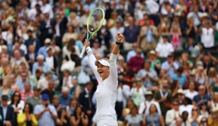 PIX: Krejcikova, Paolini to clash in Wimbledon final