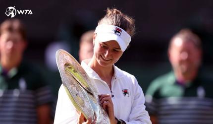 Wimbledon champion Krejcikova emulates mentor Novotna