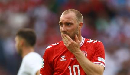 Eriksen's fairytale Euro comeback spoilt by Slovenia
