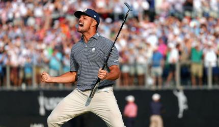 PIX: DeChambeau edges McIlroy to win US Open golf