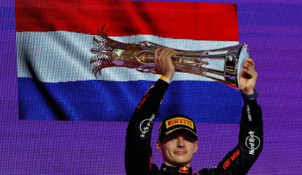 F1 PIX: Verstappen takes his 100th podium in Saudi