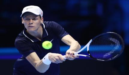 PICS: Sinner sets up ATP Finals decider with Fritz