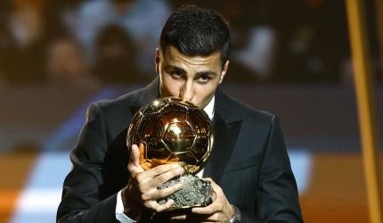 PIX: Not Messi, Ronaldo; Rodri wins Ballon D'Or!