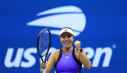 PICS: Pegula sends world No. 1 Swiatek out of US Open