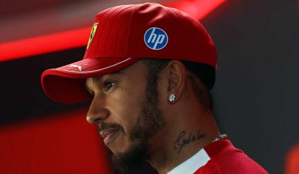 Hamilton says he's 'useless' and Ferrari should replace him