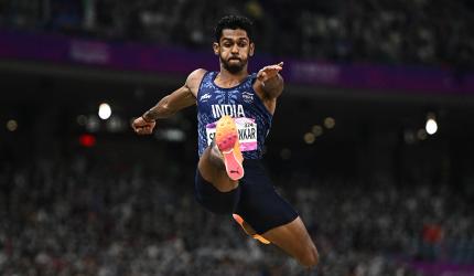 Sreeshankar leaps to third title after injury comeback