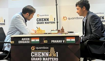 Chennai Grand Masters: Arjun Erigaisi set for Keymer test