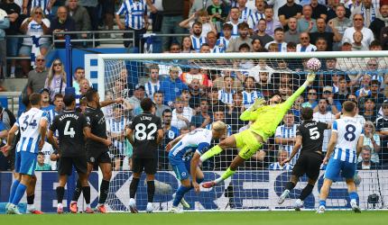 Brighton add to Man City misery with last-gasp win