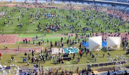 Messi's Brief Visit Sparks Chaos At Kolkata Stadium