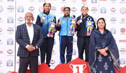 Jharkhand's gold rush, Karnataka leads Nat Games pack