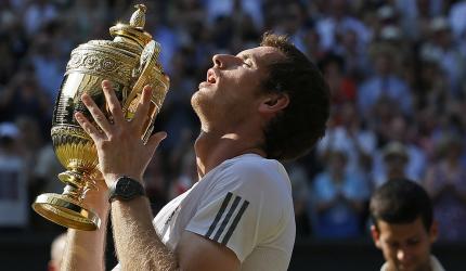 Murray's shirt from Wimbledon triumph up for grabs!