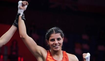 World Boxing Cup: Hitesh, Sakshi enter semis