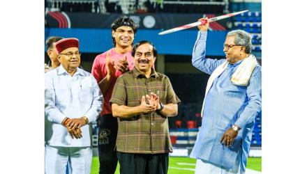 Neeraj thanks fans after win in Bengaluru