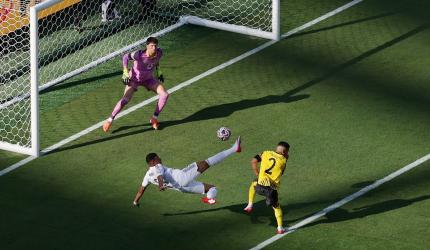 Real Madrid survive Dortmund scare; Dembele wins it for PSG