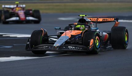 Norris wins wet and chaotic home British GP