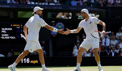 Britain's Cash and Glasspool win Wimbledon men's doubles title