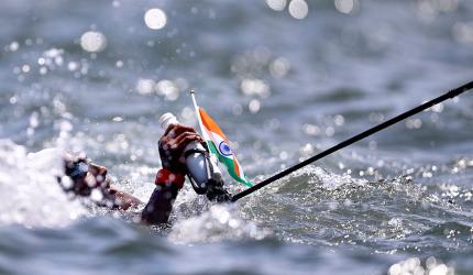 PIX: India's Anurag, Army Pal Brave Tough Waters