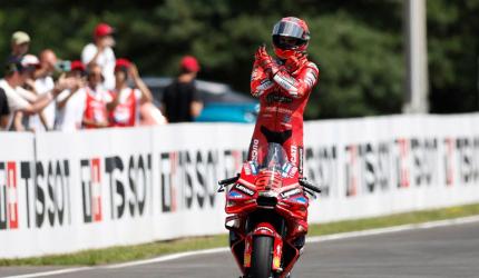 PIX: Ducati's Marc Marquez wins fifth race in a row!