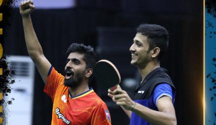 Sathiyan-Akash duo wins WTT Contender title