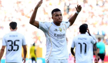 Mbappe takes Real Madrid's iconic No 10 shirt