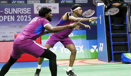 Chirag-Satwiksairaj lose in Indonesia Open quarters