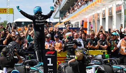 Russell 'realistic' despite thrilling Canadian GP win