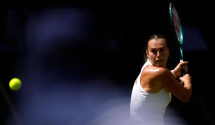 Wimbledon PIX: Sabalenka survives heat and Branstine