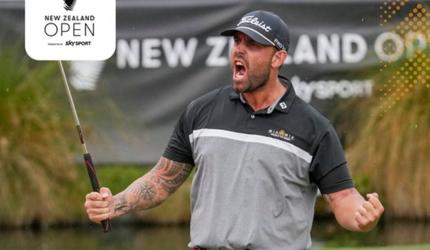 Peake goes from jail to New Zealand Open golf champ