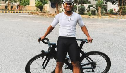 SEE: India's top cyclist hit by speeding bikers 
