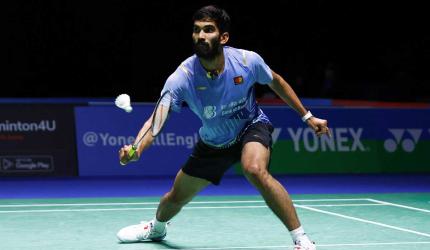 Srikanth battles into semis of Malaysia Masters