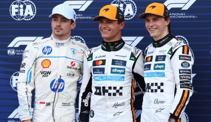 Norris beats Leclerc to Monaco pole; Hamilton demoted