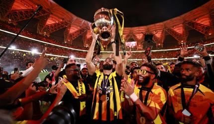 PIX: Benzema gives Al-Ittihad domestic double with Saudi Cup