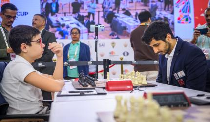 Indian GM stunned by 12-year-old 'Messi of Chess'