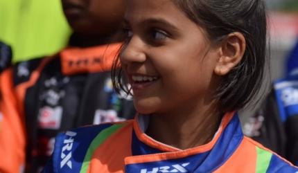 9-Year-Old Arshi races into Indian motorsport history