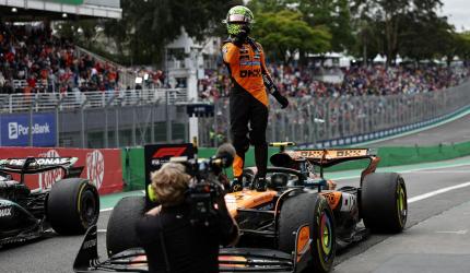 F1: McLaren's Norris wins in Brazil to extend lead