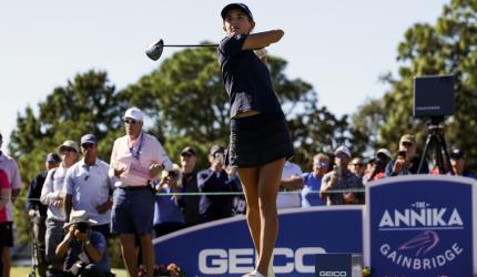 Trump's granddaughter Kai makes LPGA debut!