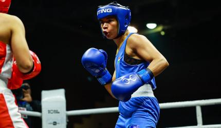 Nikhat leads gold rush, Jaismine stuns Oly star amid BFI rift