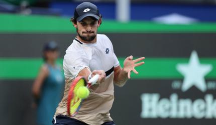 Unheralded Vacherot sends Djokovic packing in Shanghai
