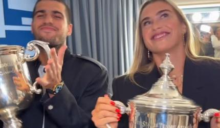 Alcaraz, Sabalenka Are 'Twins'!